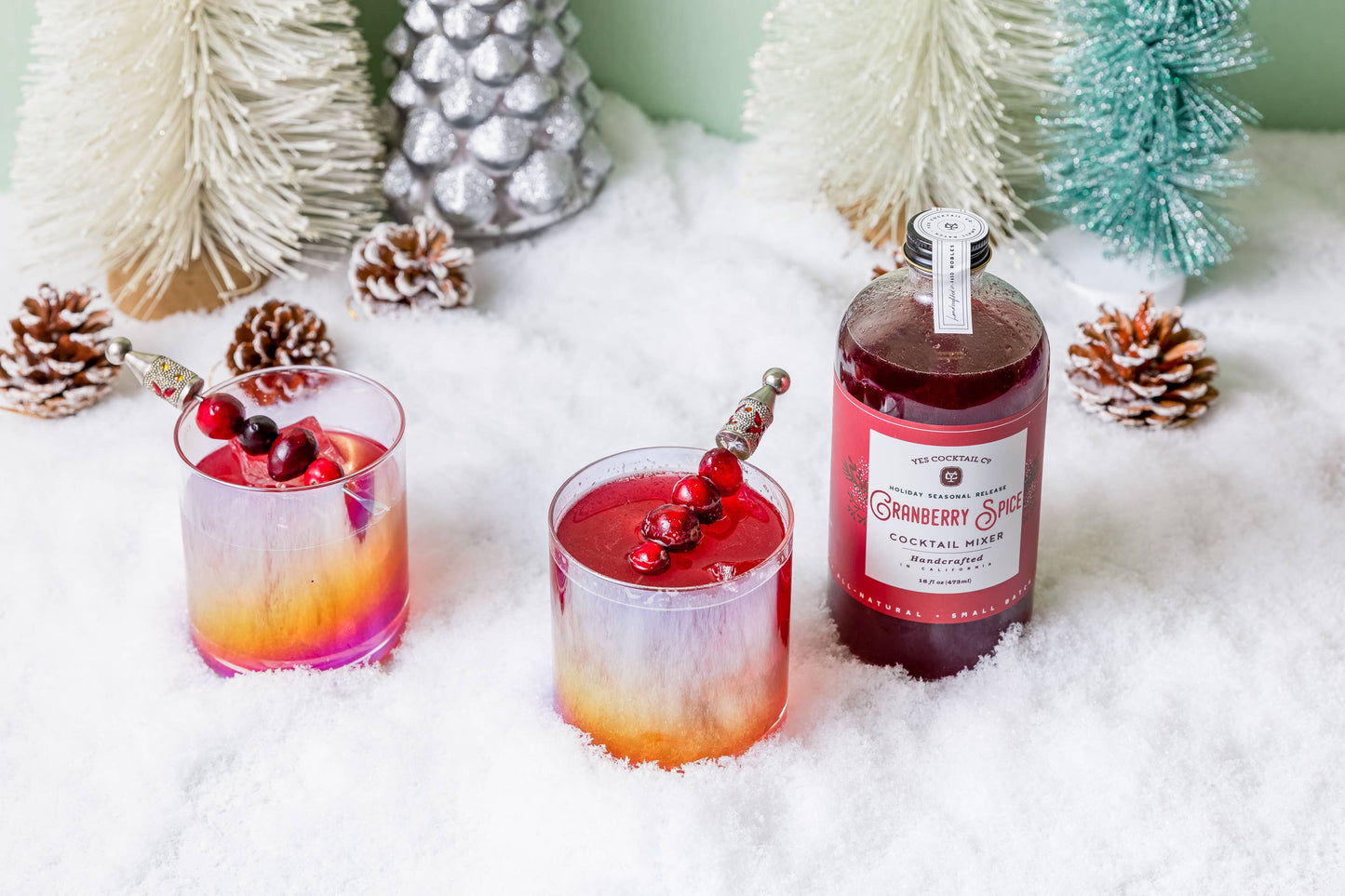 Holiday Seasonal: Cranberry Spice Cocktail Mixer