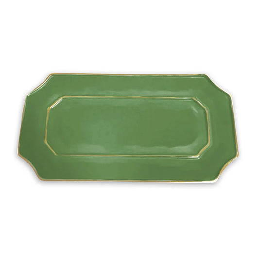 Beatriz Ball Encanto Lucca Tray in Leaf Green