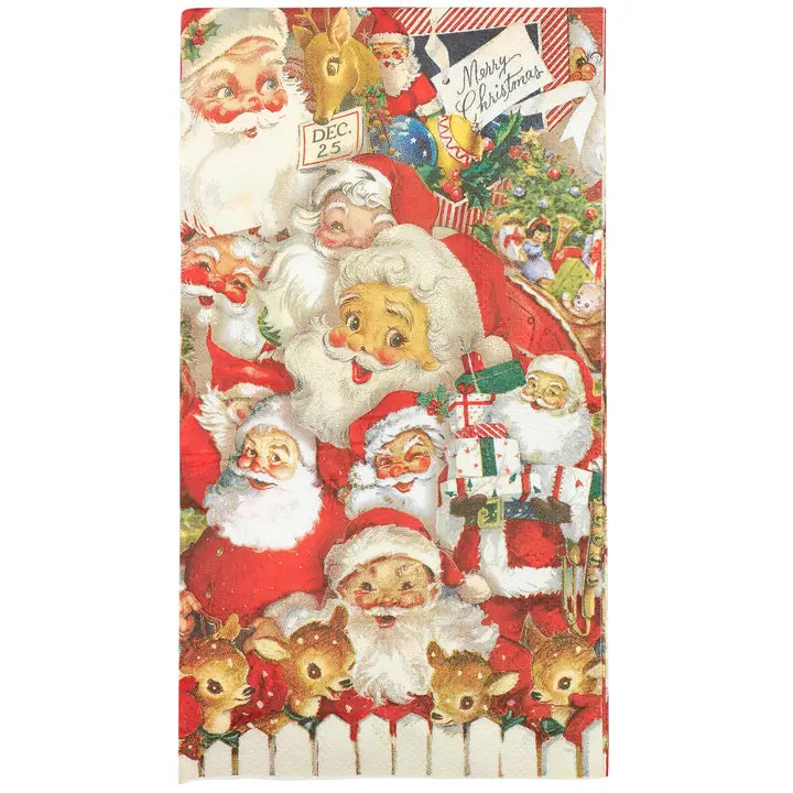 Retro Santa Guest Napkins