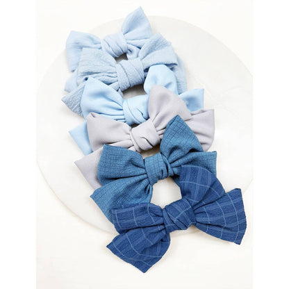 Double Layer Bow Hair Clips