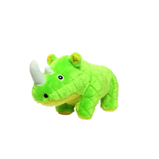 Mighty Safari Rhinoceros - Squeaky Dog Toy