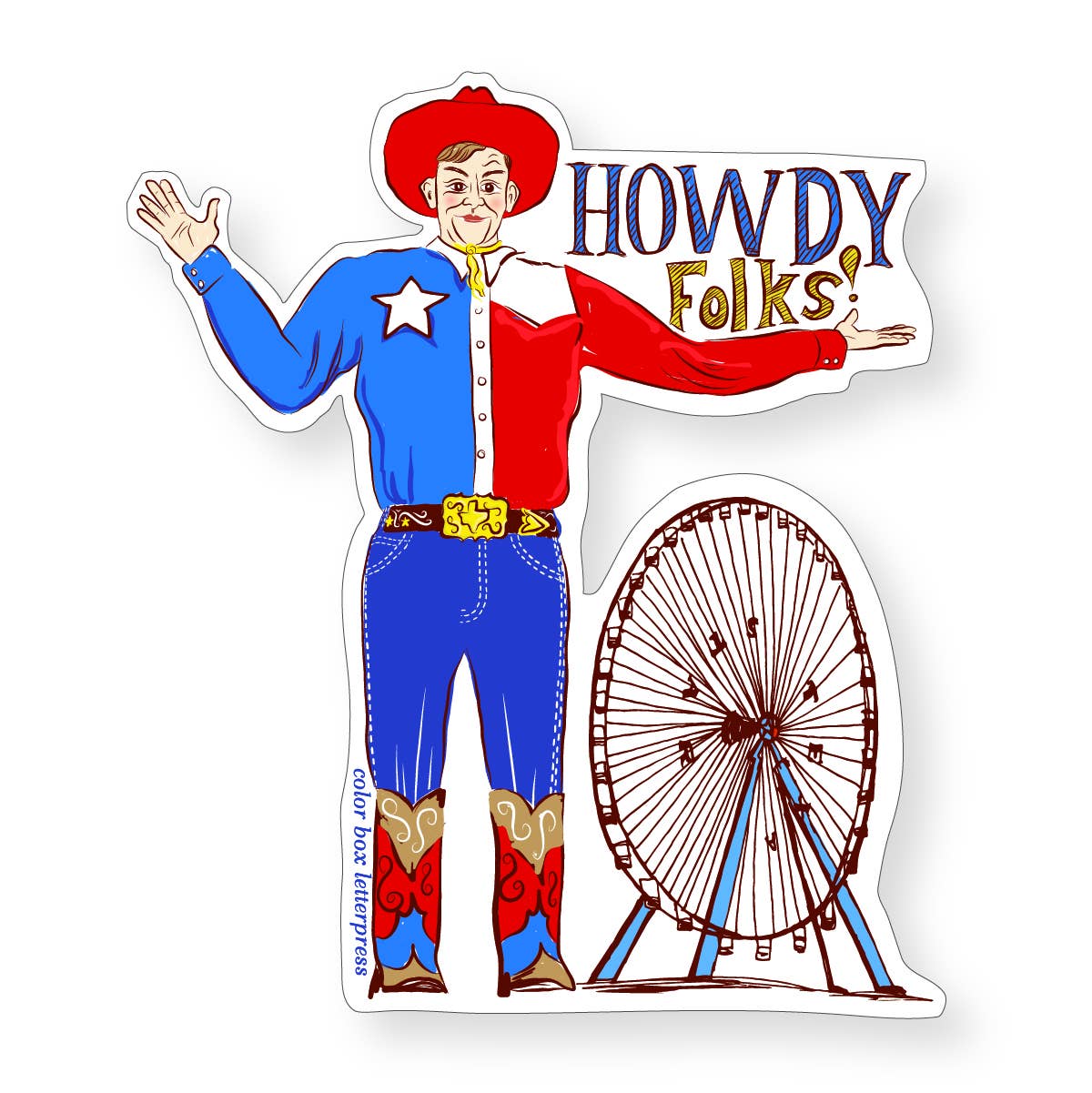 Big Tex Sticker