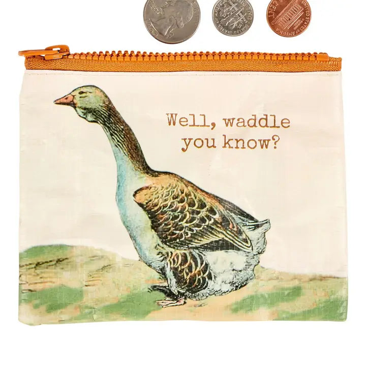 Well, Waddle You Know? Zipper Wallet