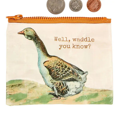 Well, Waddle You Know? Zipper Wallet