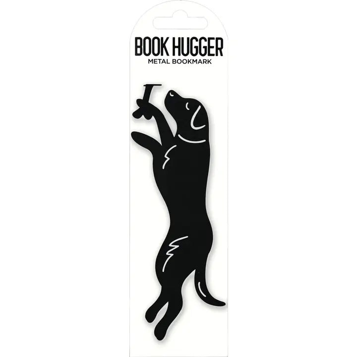 Black Lab Metal Bookmark