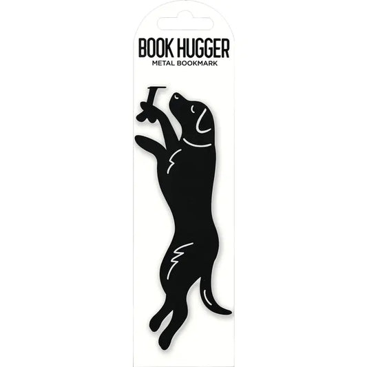Black Lab Metal Bookmark