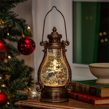 Holiday Scene Lantern