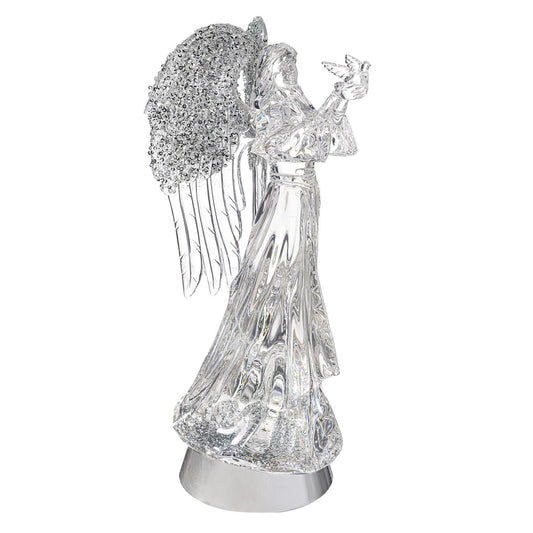 Nativity LED Angel Acrylic Water Lantern