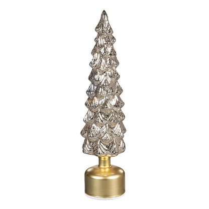 LED Rotating Glass Tree