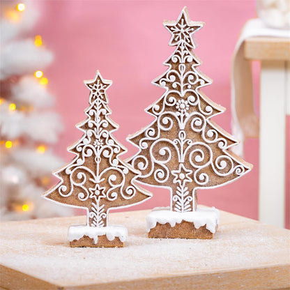 Gingerbread Tree Table Decor