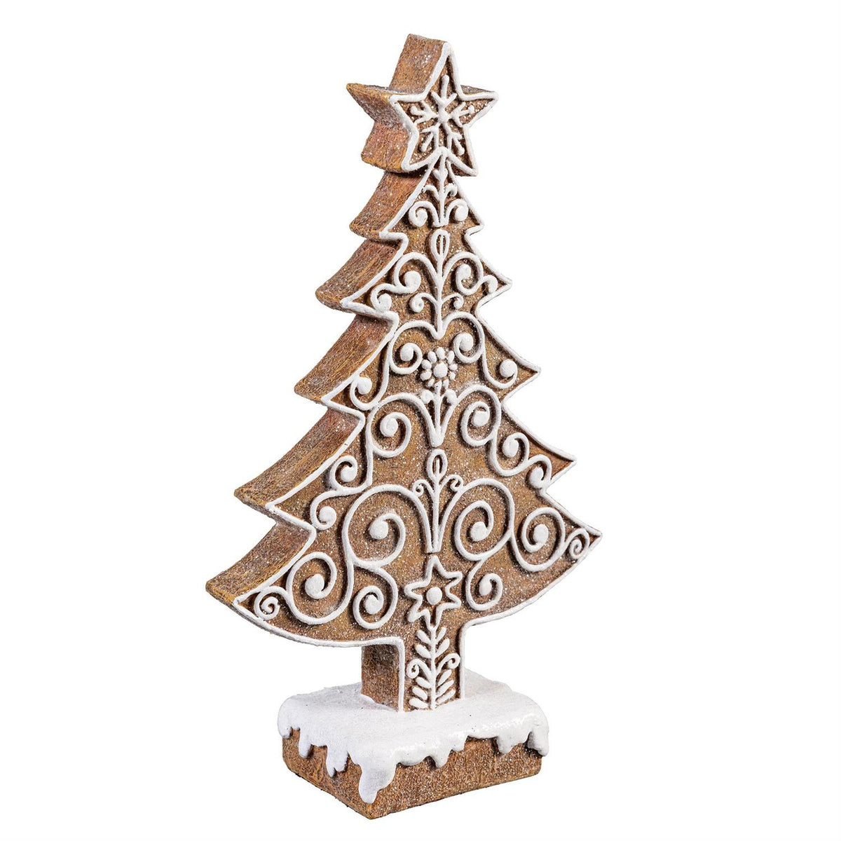 Gingerbread Tree Table Decor