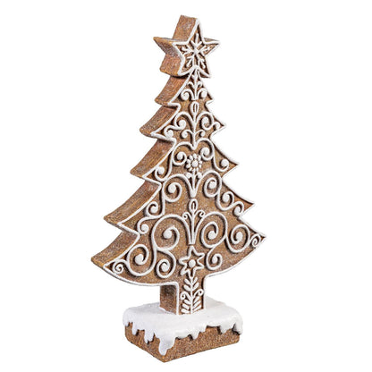 Gingerbread Tree Table Decor