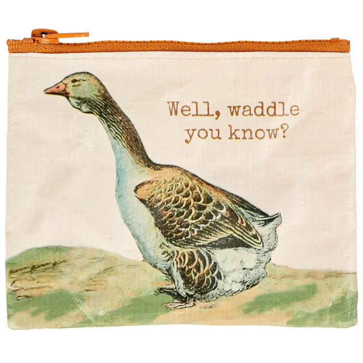 Well, Waddle You Know? Zipper Wallet