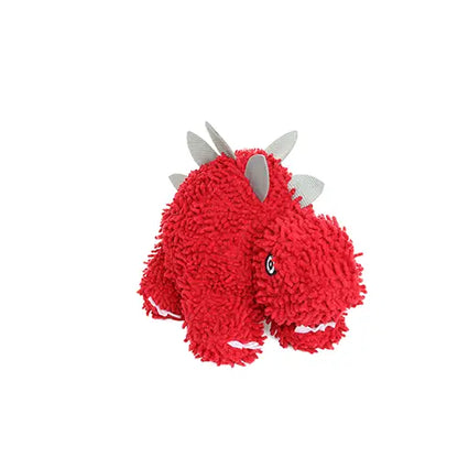 Mighty Microfiber Ball Stegosaurus - Squeaky Dog Toy
