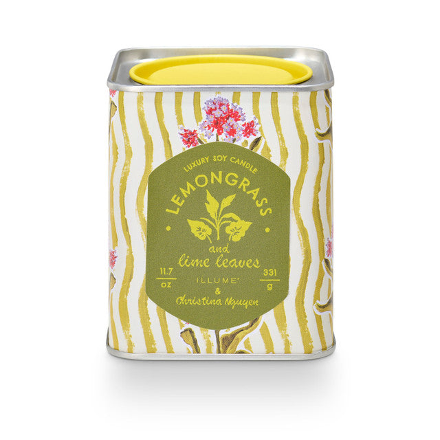 Lemongrass & Lime Leaves Tin Candle