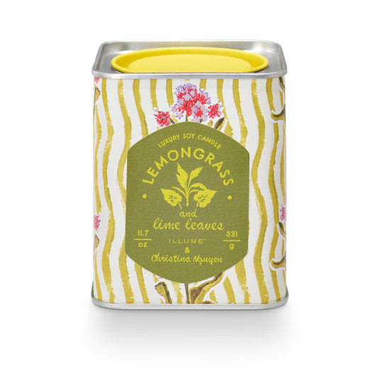 Lemongrass & Lime Leaves Tin Candle