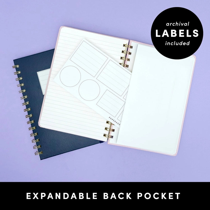 Spiral Bound Hardcover Lined Journal