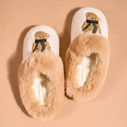 Dreamy Daze Slippers-Teddy Bear Theo