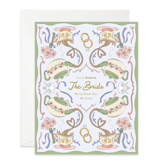 Plen-tea of Love Bridal Shower Card