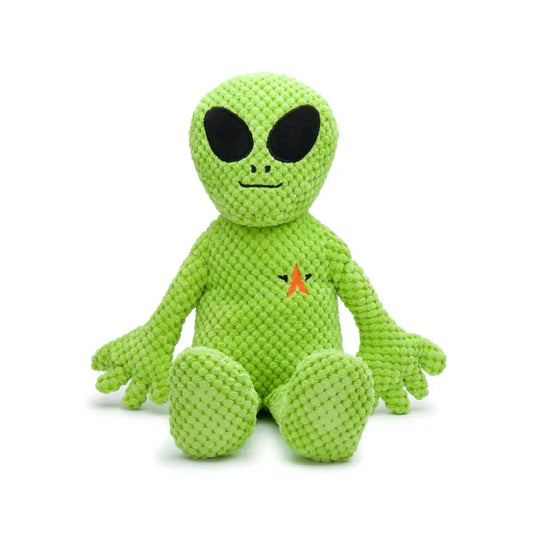 Alien Floppy Plush Dog Toy