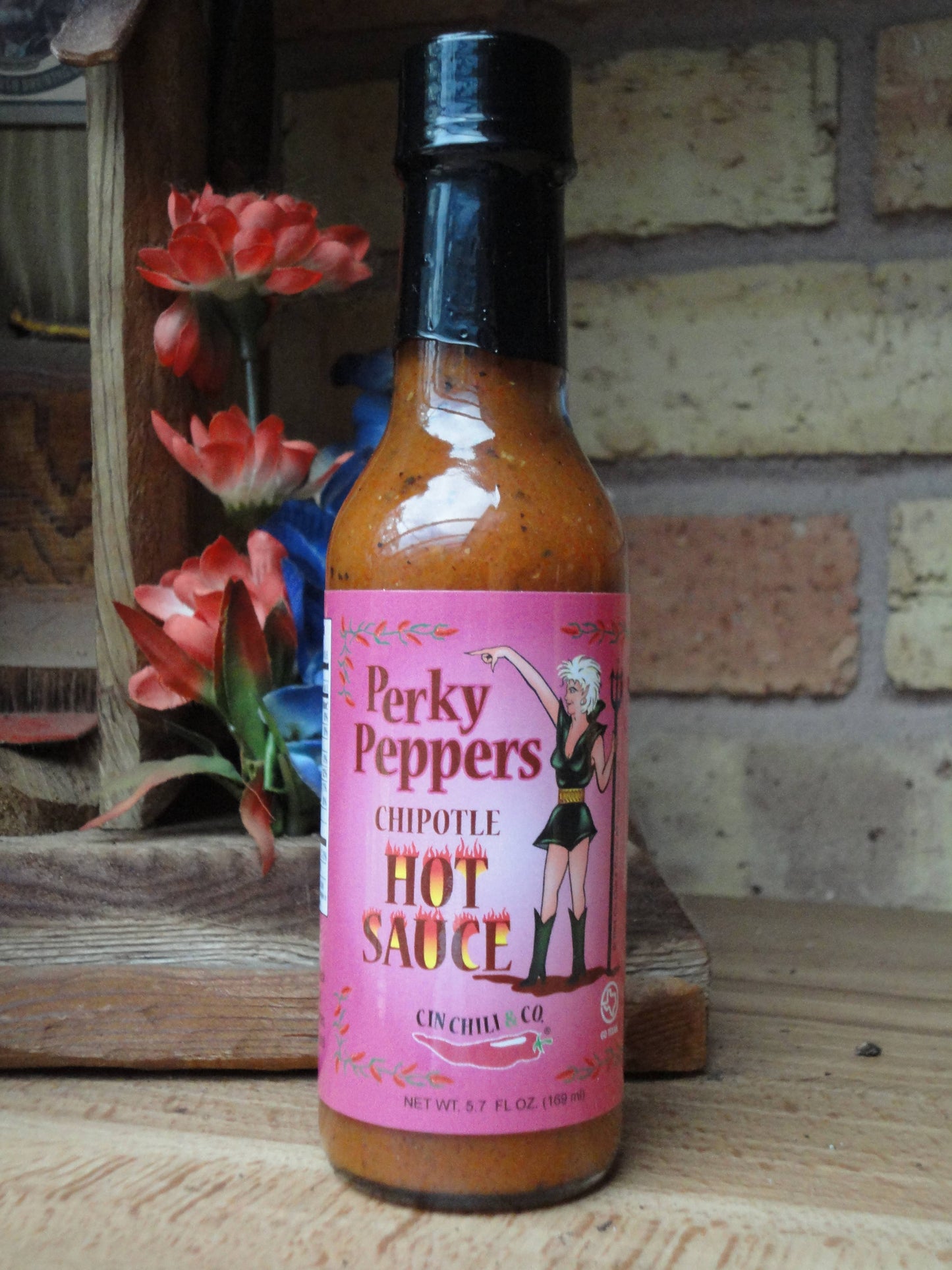 Perky Peppers Chipotle Hot Sauce