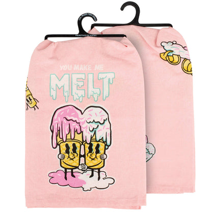 You Make Me Melt Kitchen Towel