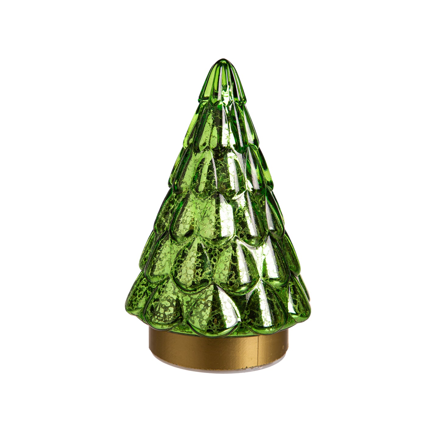 LED Glass Holiday Christmas Tree  - 6.5"