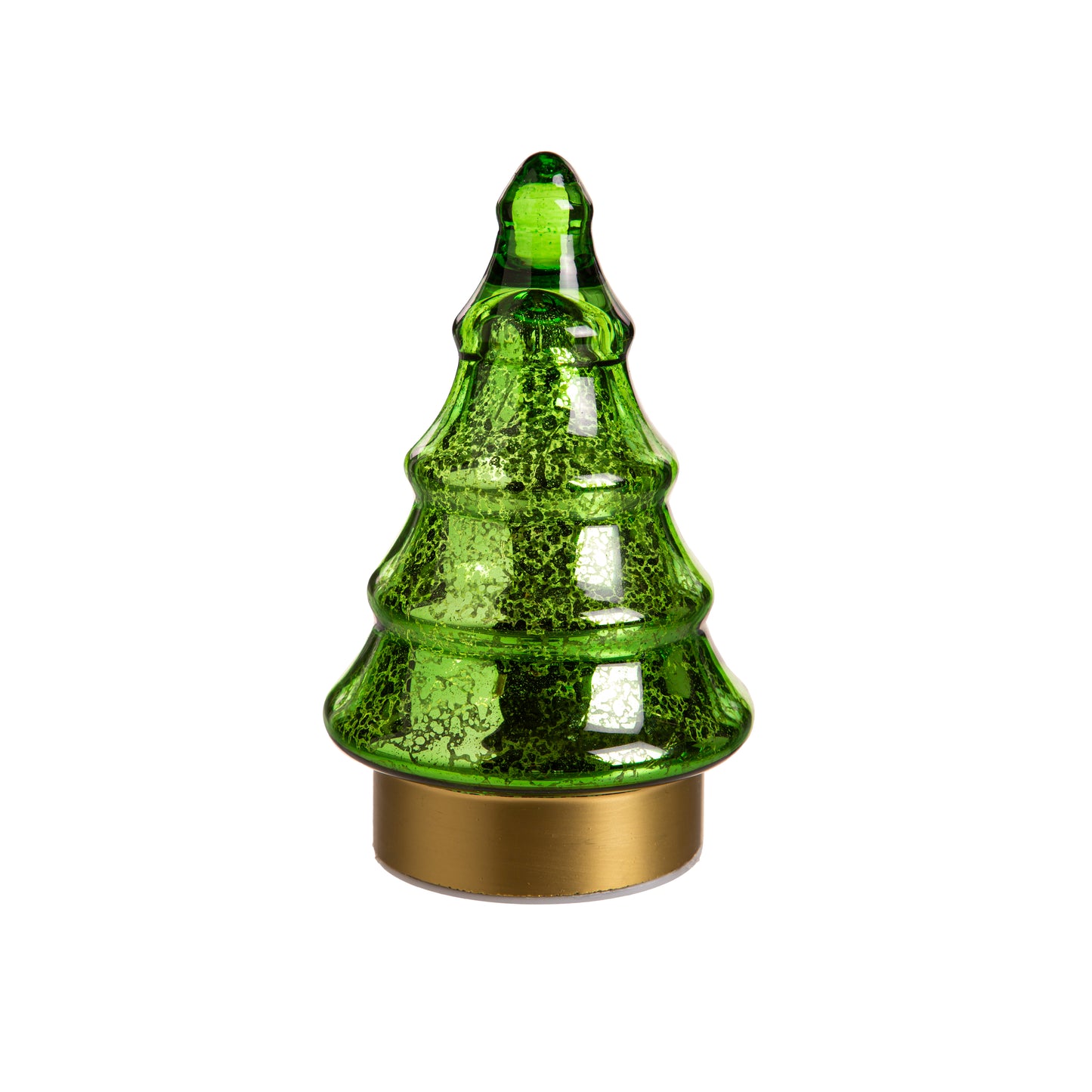 LED Glass Holiday Christmas Tree  - 6.5"