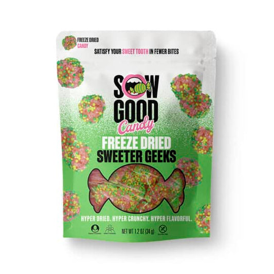 Sow Good Freeze Dried Candy - Sweeter Geeks (1.2oz)