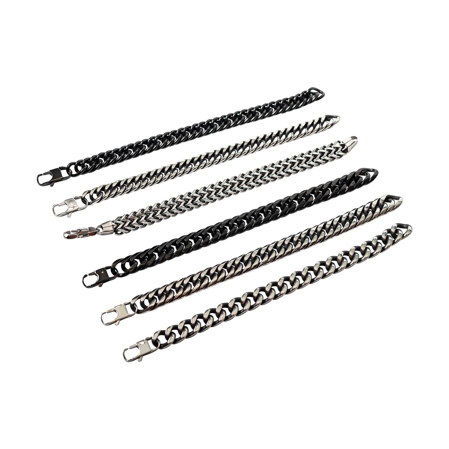 Mad Man - Men's Stainless Link Cuff Bracelet