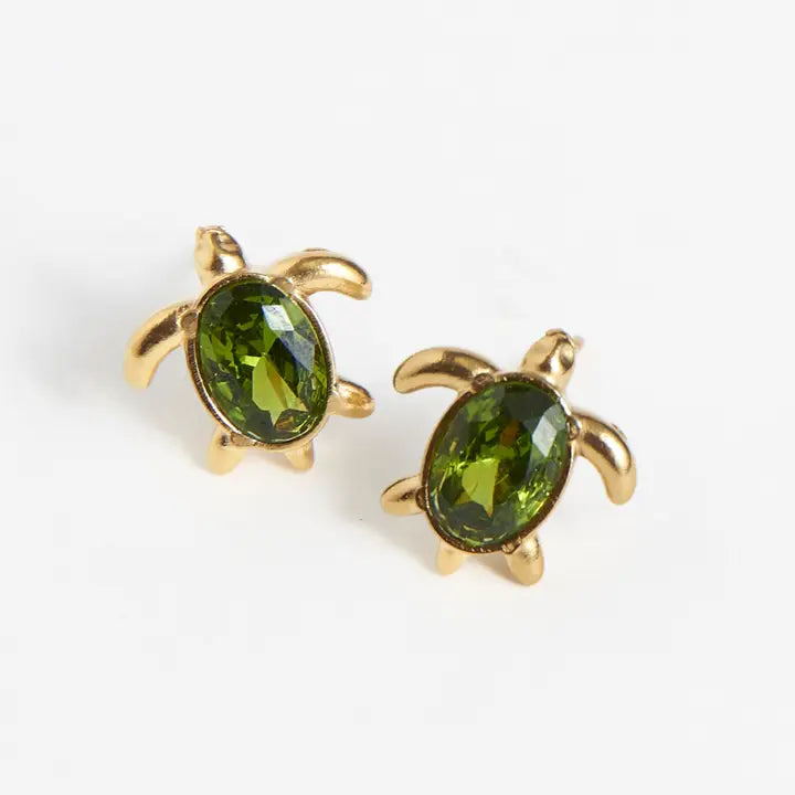 Waterproof Turtle Studs Earrings