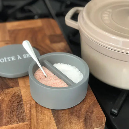 Dual Chamber Salt Cellar