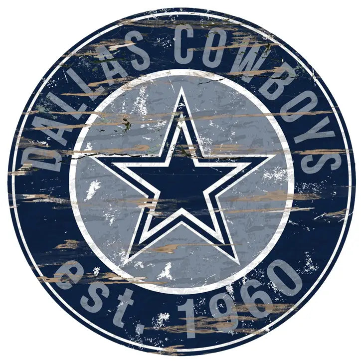 24" Dallas Cowboys Round