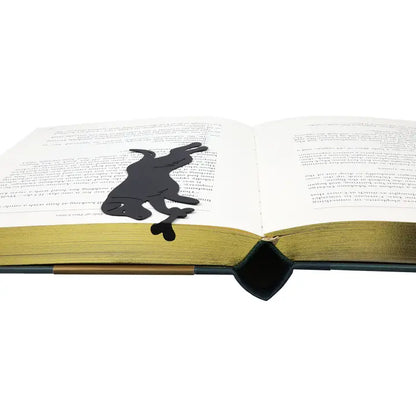 Black Lab Metal Bookmark