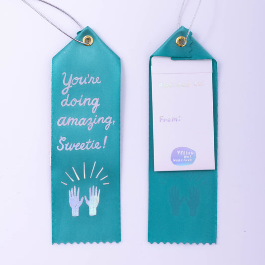 You're Doing Amazing Award Ribbon