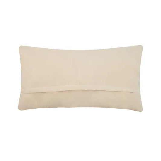 Vintage Floral Lumber Hooked Wool Pillow