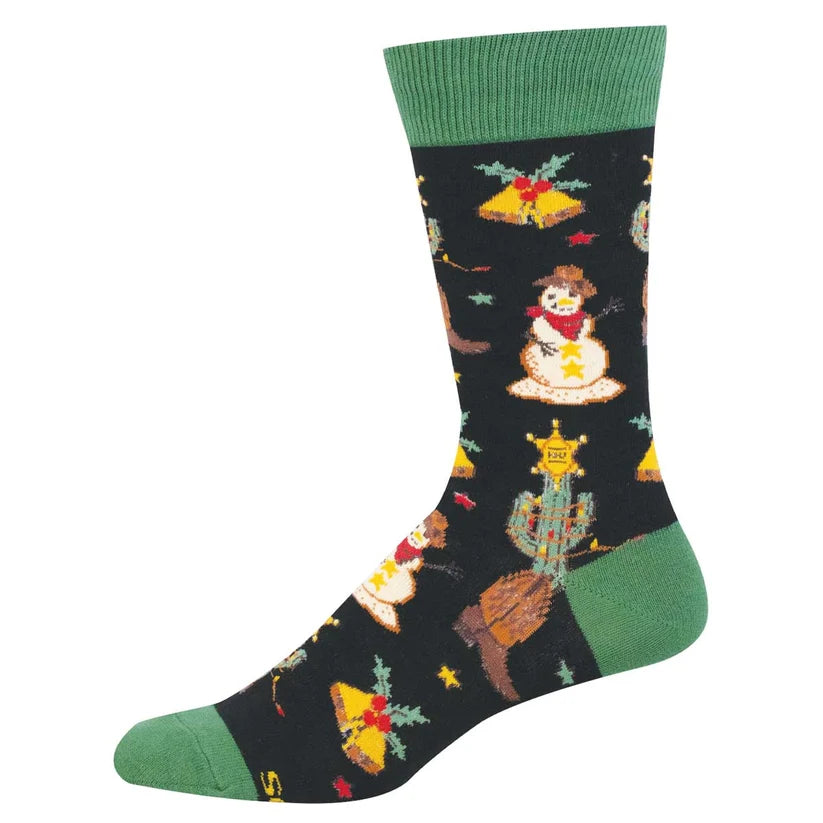 Howdy Christmas Crew Socks