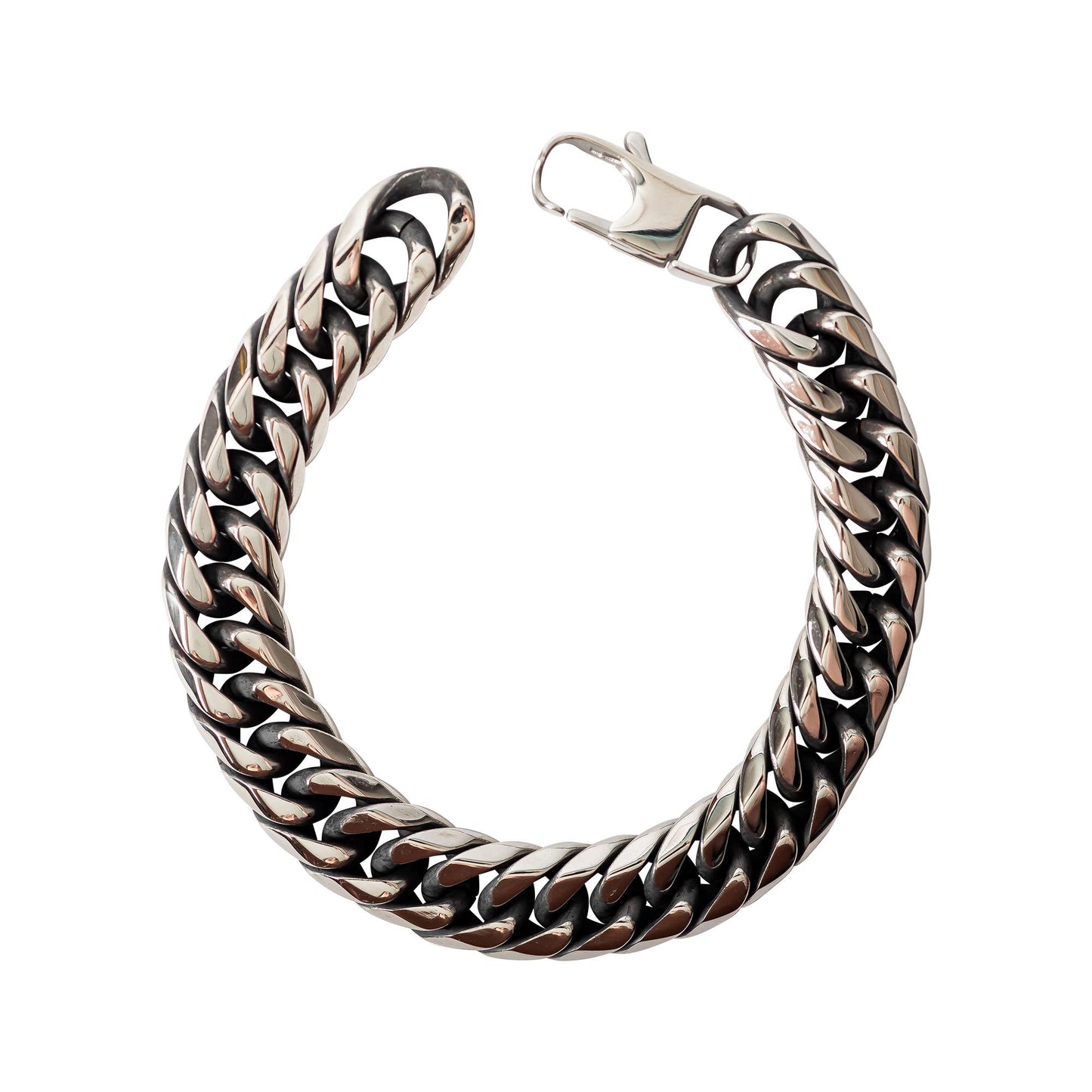 Mad Man - Men's Stainless Link Cuff Bracelet