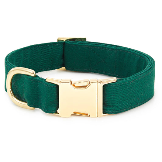 The Foggy Dog Evergreen Dog Collar