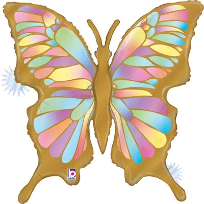 Opal Butterfly Balloon-33"