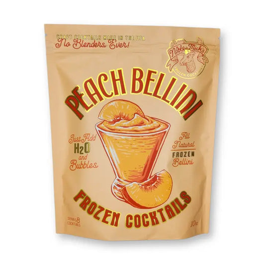 Peach Bellini Frozen Cocktail