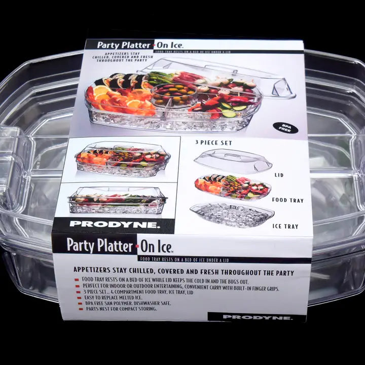 Prodyne Party Platter On Ice Server