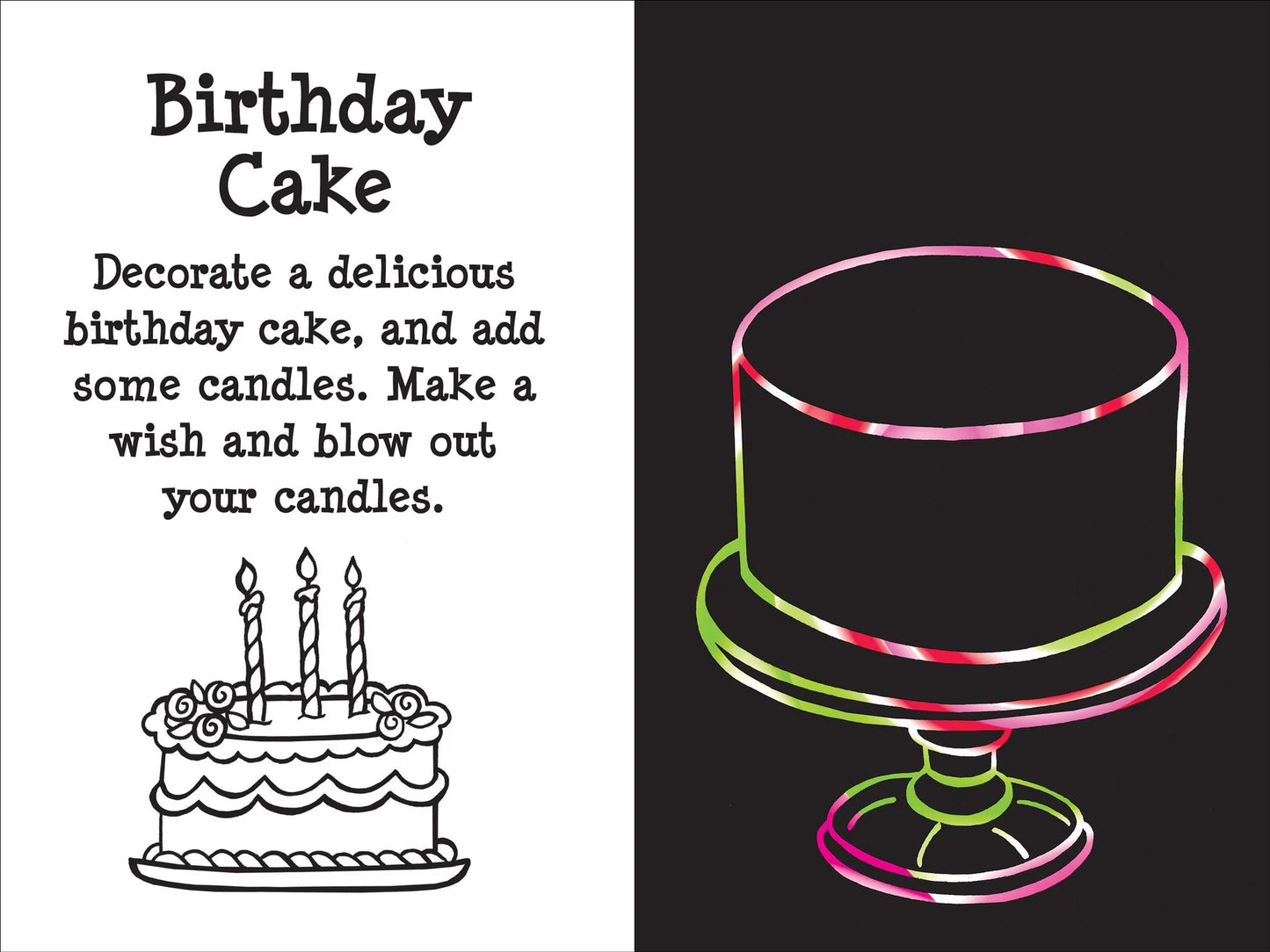 Happy Birthday! Scratch and Sketch
