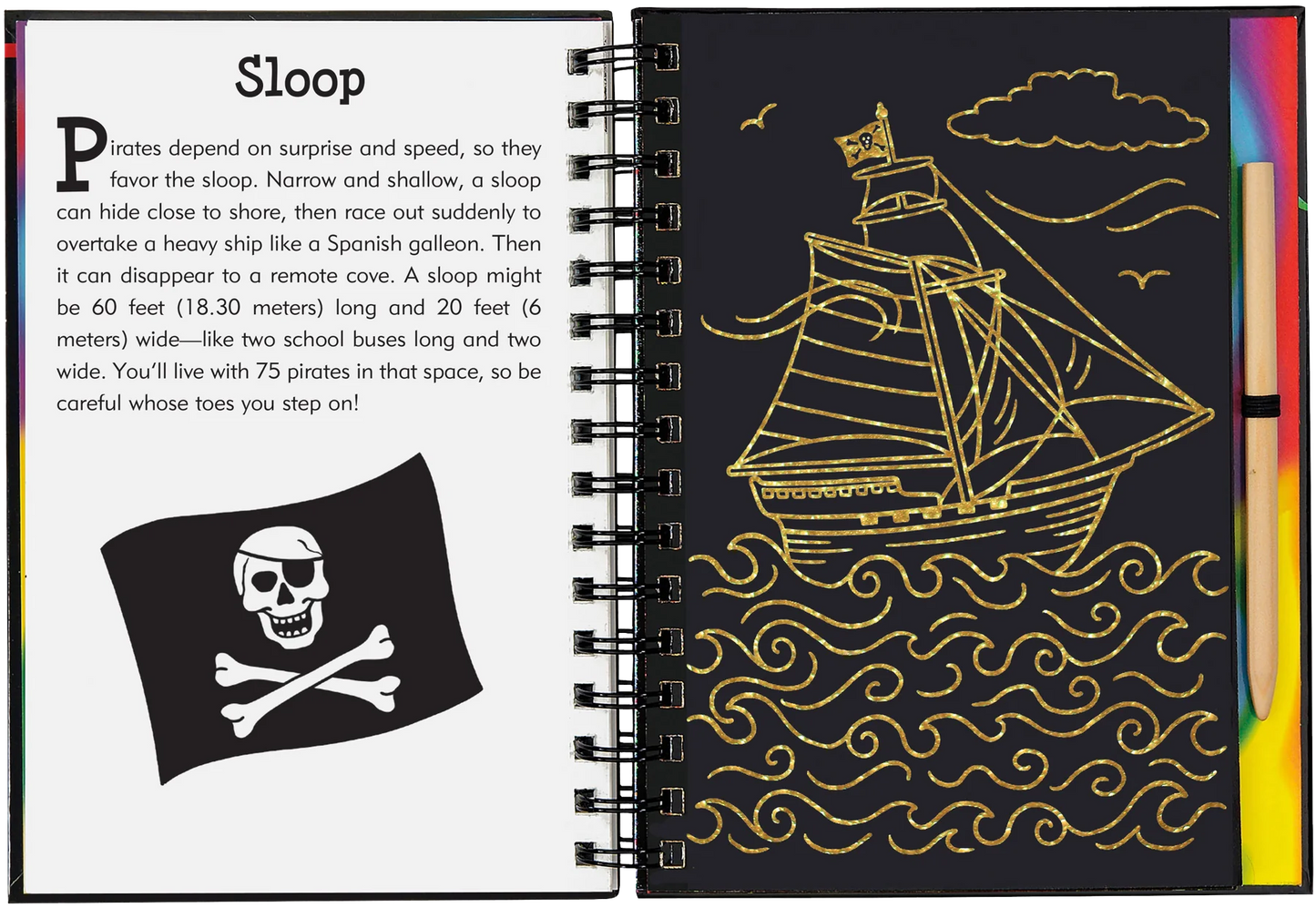 Pirates Scratch and Sketch