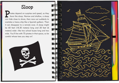 Pirates Scratch and Sketch