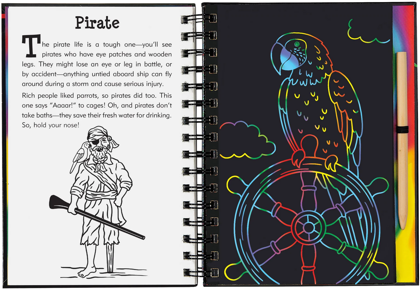 Pirates Scratch and Sketch