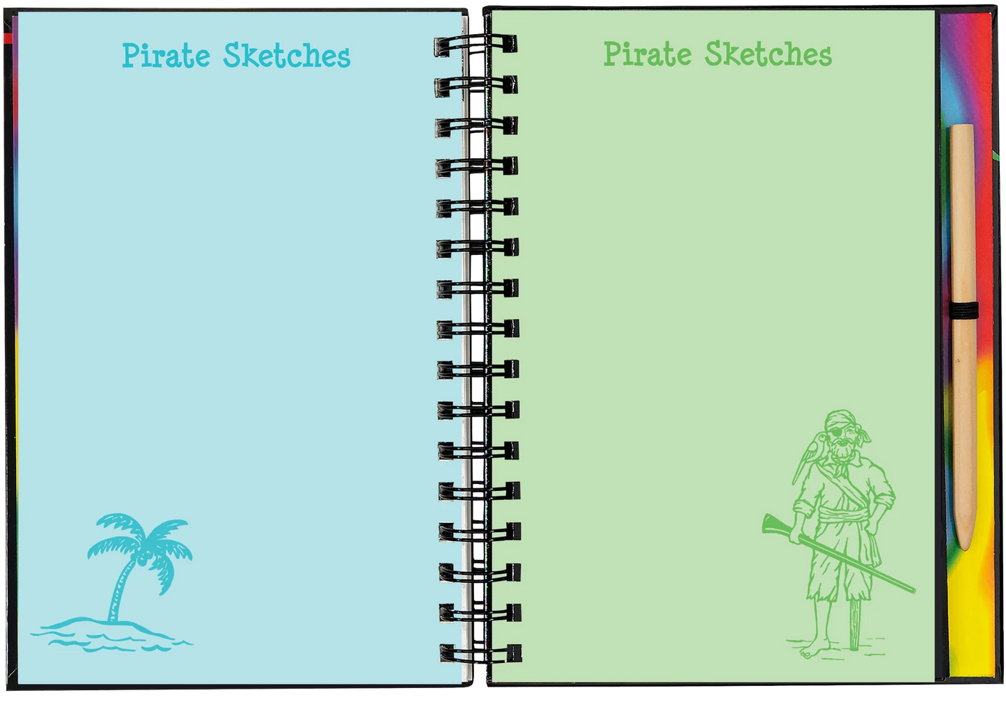 Pirates Scratch and Sketch