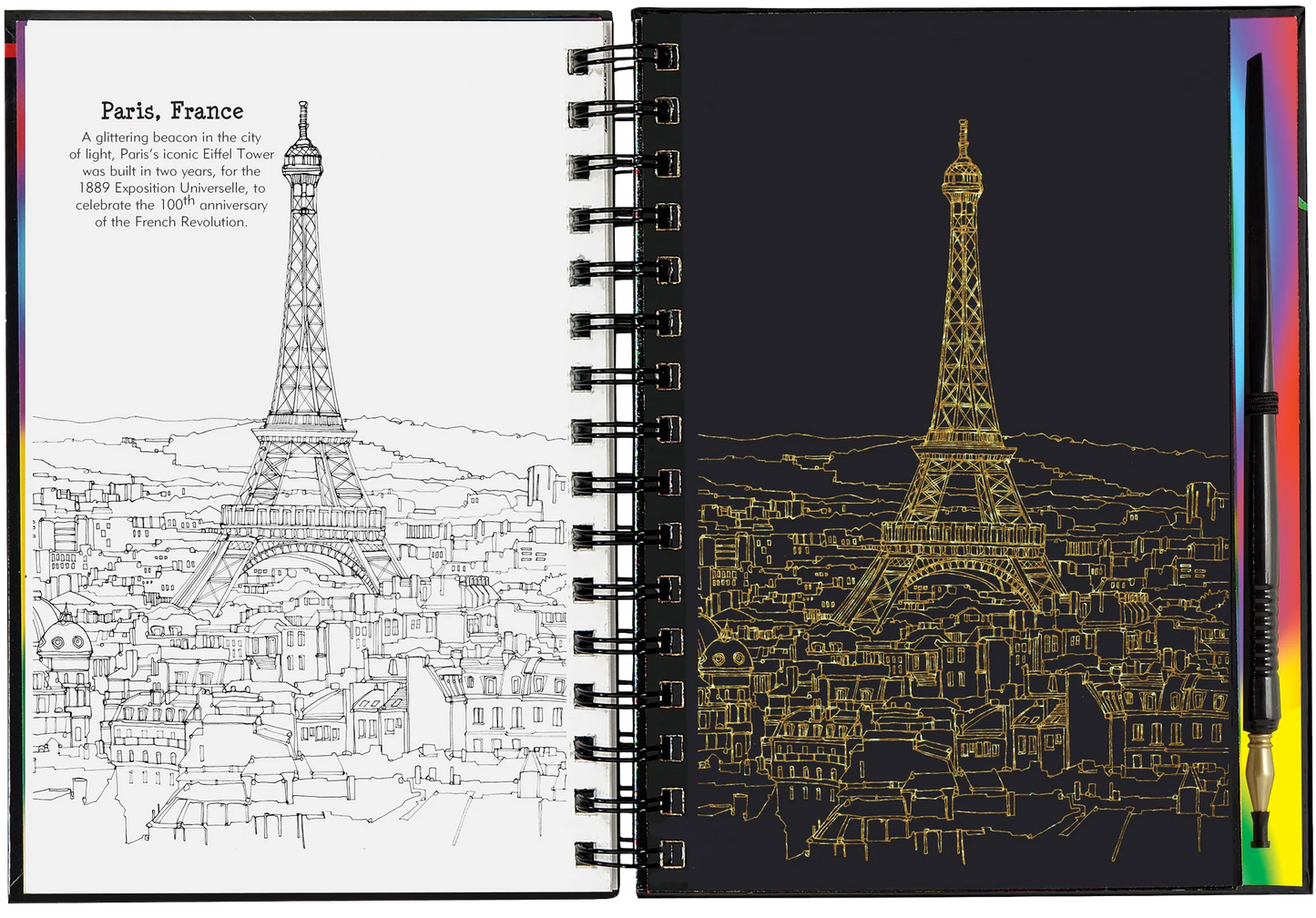 Extreme! Cities Scratch and Sketch