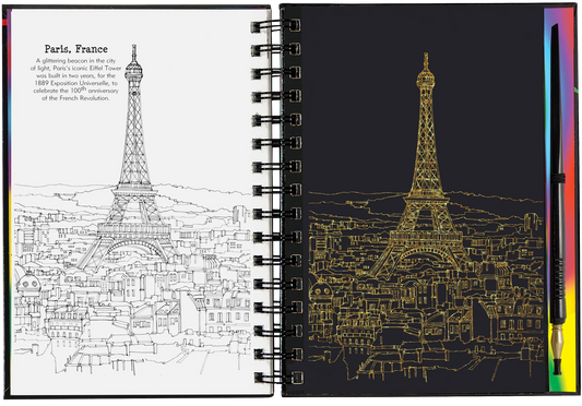 Extreme! Cities Scratch and Sketch