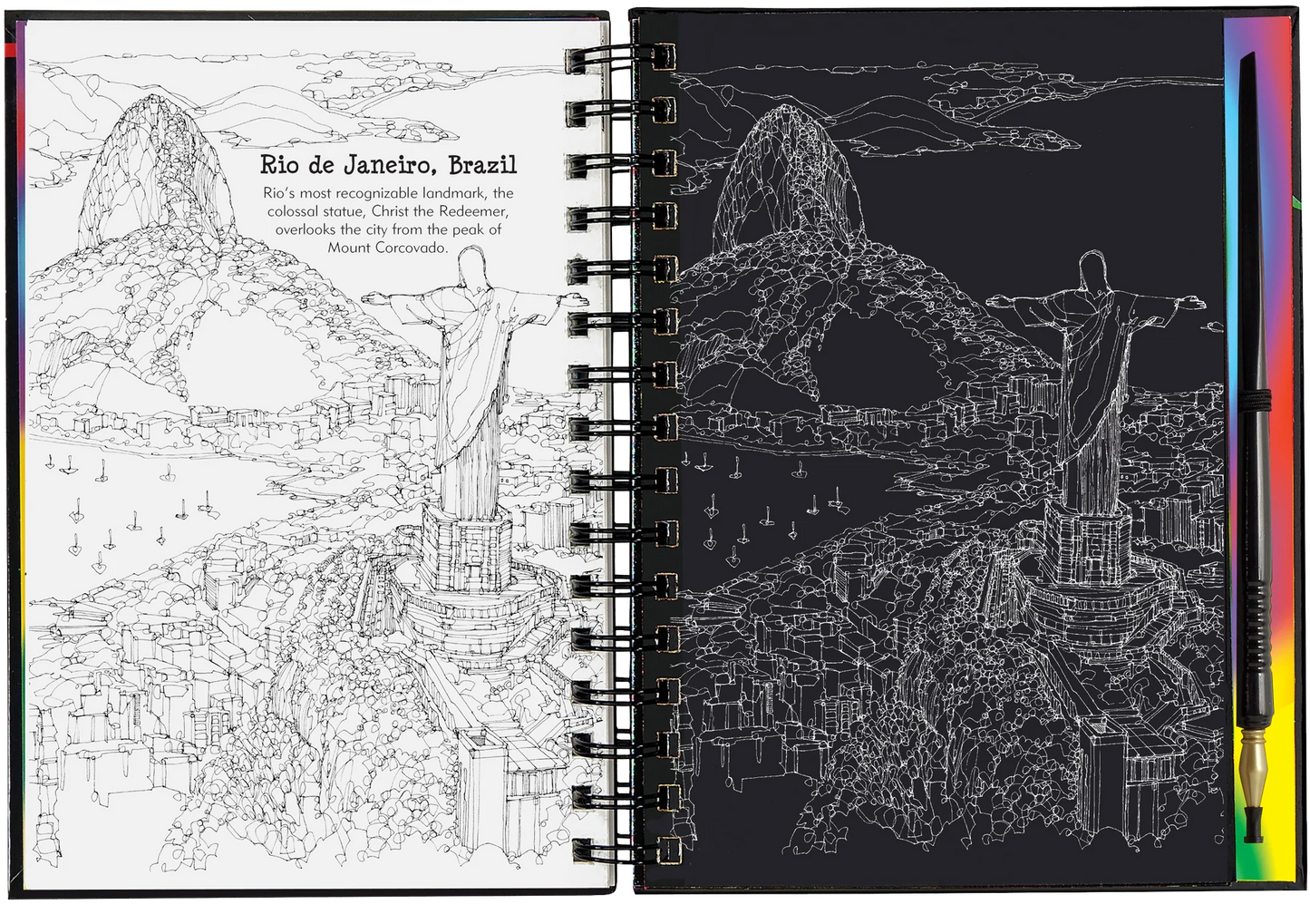 Extreme! Cities Scratch and Sketch